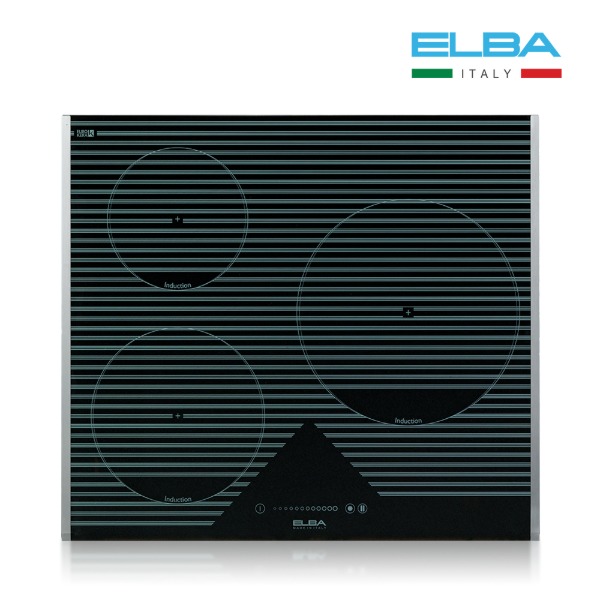 [ELBA] 엘바 3구 인덕션 전기렌지 45-003I BK/빌트인