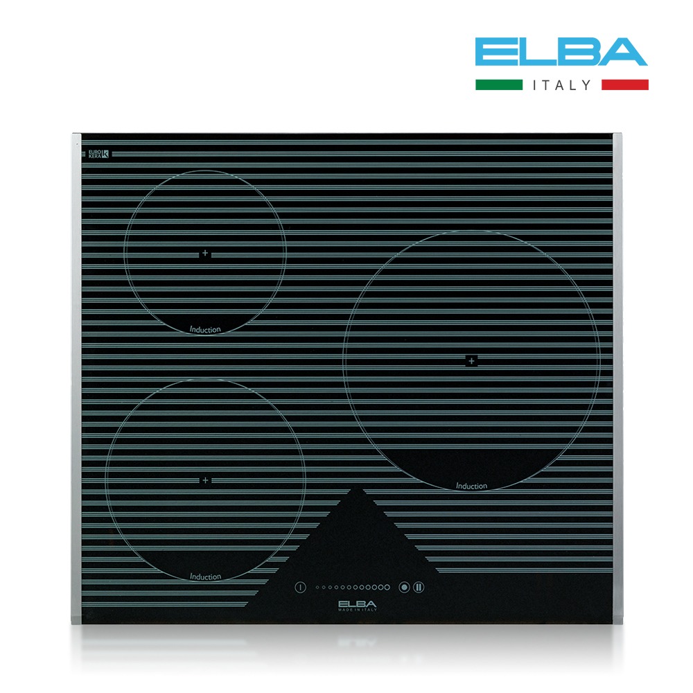 [엘바x드롱기 청룡의 해 첫 세일] [ELBA] 엘바 3구 인덕션 전기렌지 45-003I BK/빌트인
